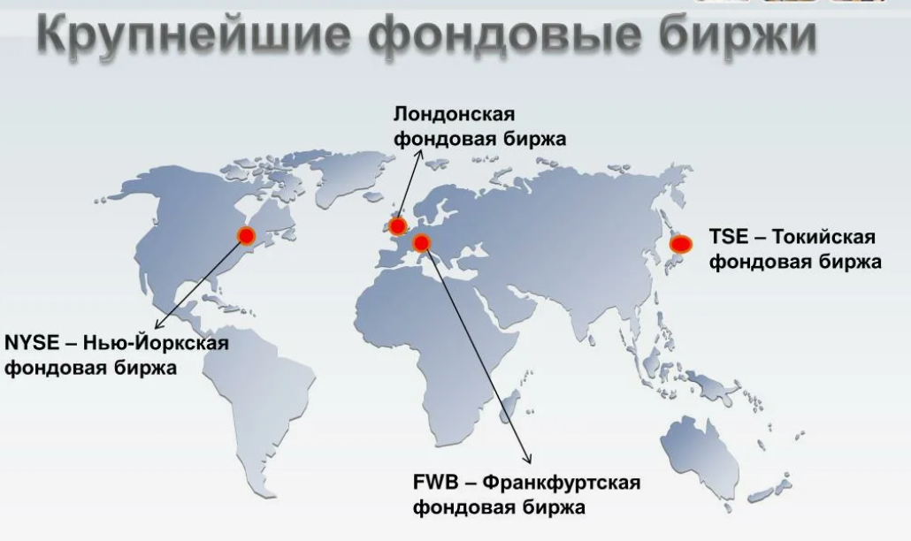 Крупнейшие мировые фондовые биржи (часть 1)